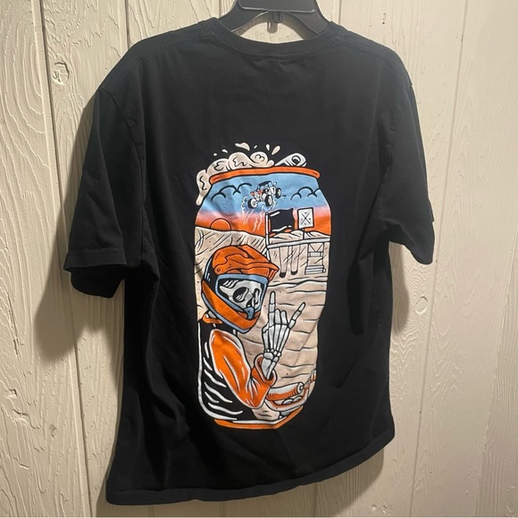 Retro Motocross Skeleton T Shirt - Picture 5 of 5